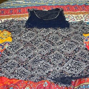 Cold shoulder Maurice’s top